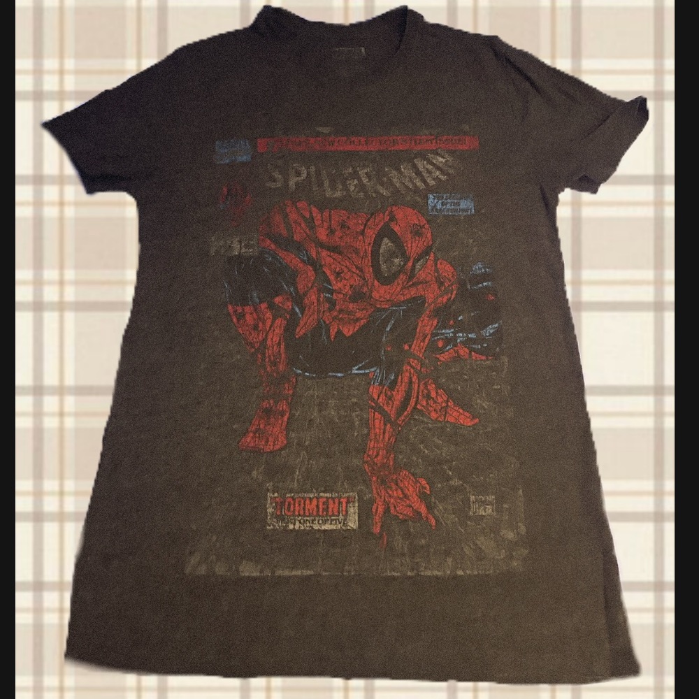Women’s Vintage Spiderman Shirt